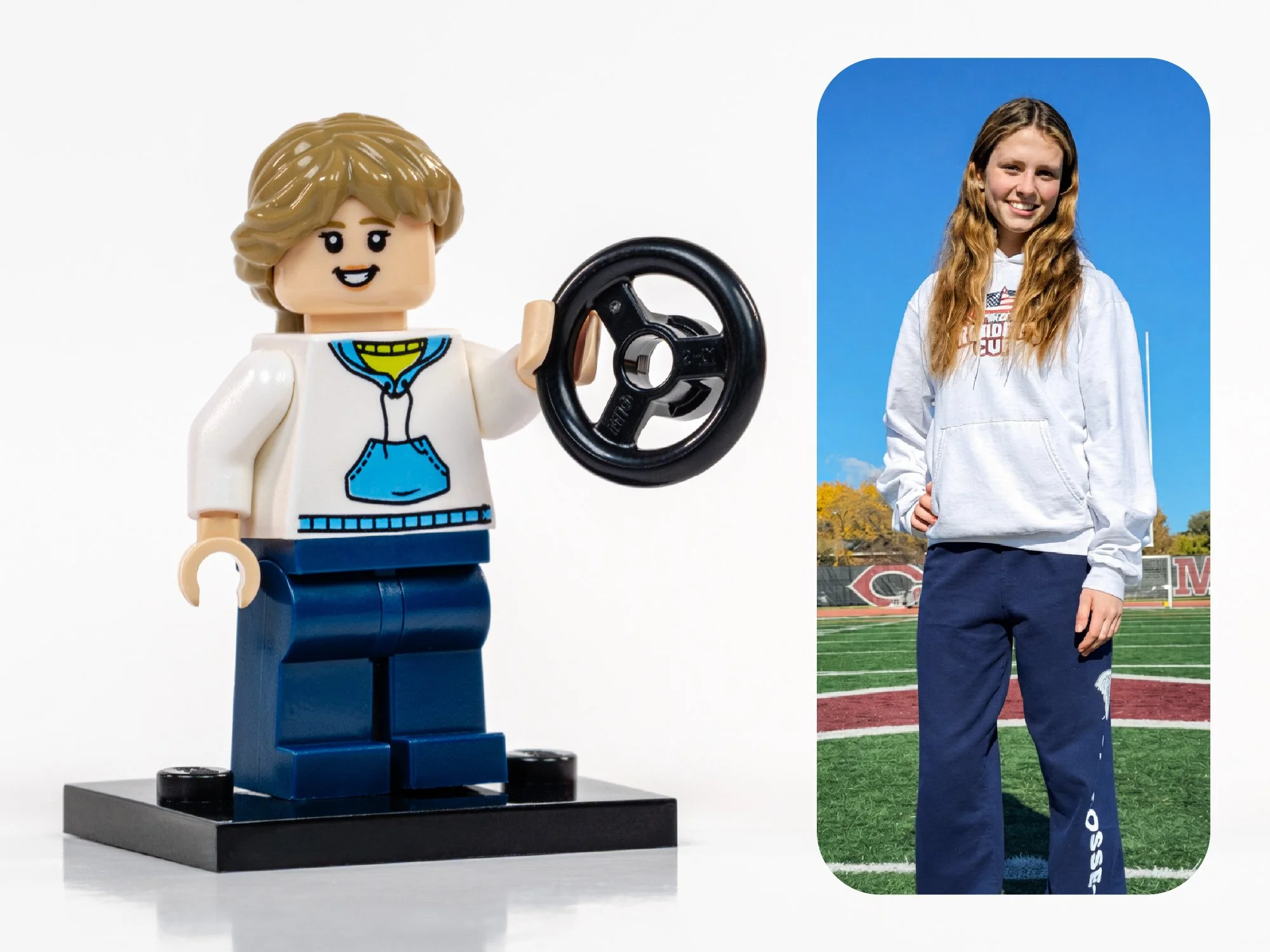 Guess who just got their driver's license?