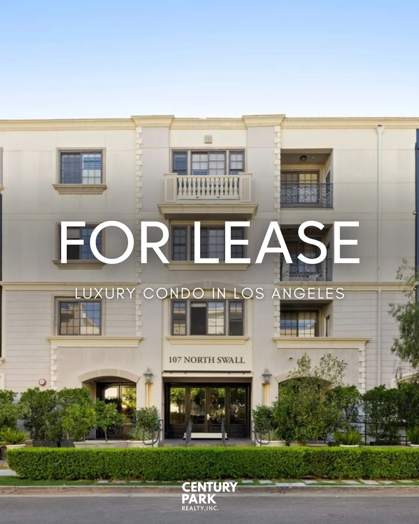 LA Luxury Apartment -  Available Now!

🛏️ 2BR
🚿 3 BA 
🏠 1,710 SQ FT

📍 107 N Swall Dr APT 203,&nbsp;Los Angeles, CA 90048

Beverly Hills Adjacent Unit in highly sought-after area, steps from Robertson Blvd. This unit boasts a large open floor pla