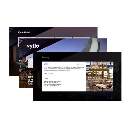 Vytio for Hospitality - Creating Your TV User Interface