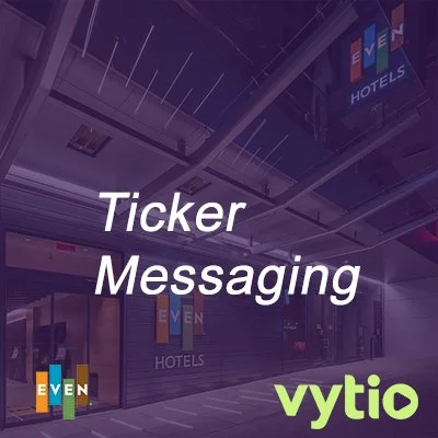 Sending Ticker Messages to Displays