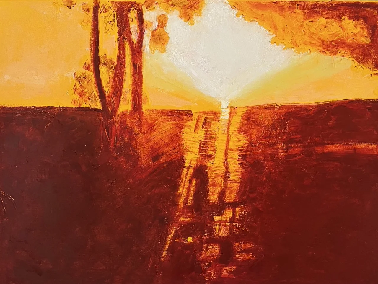 Spiritual Moment - Tony - monoprint