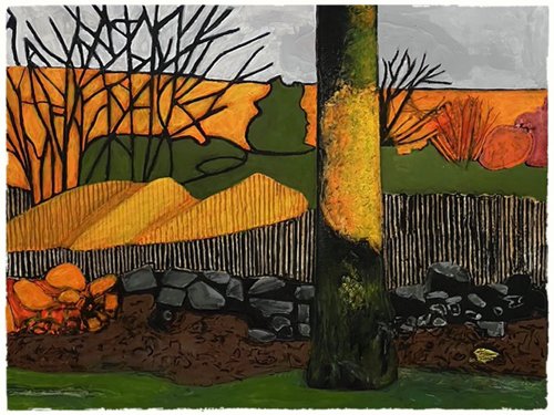 First Light - Tony - monoprint