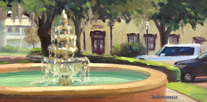 Town Center Fountain - SOLD
