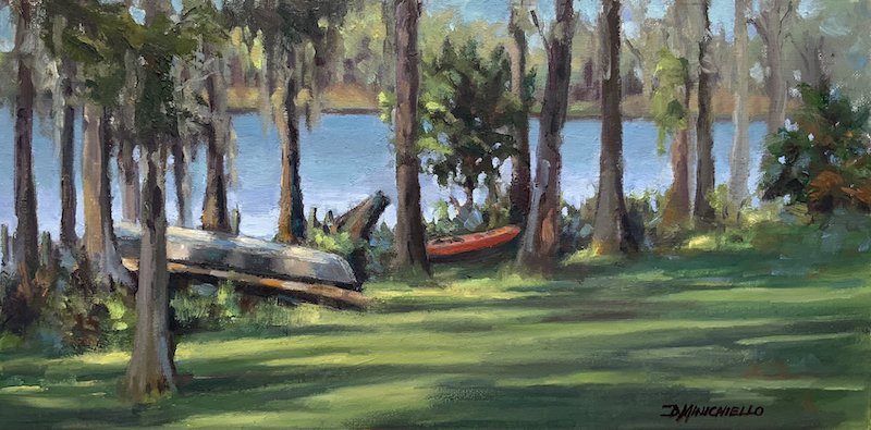 Early Morning on Lake Cypress
