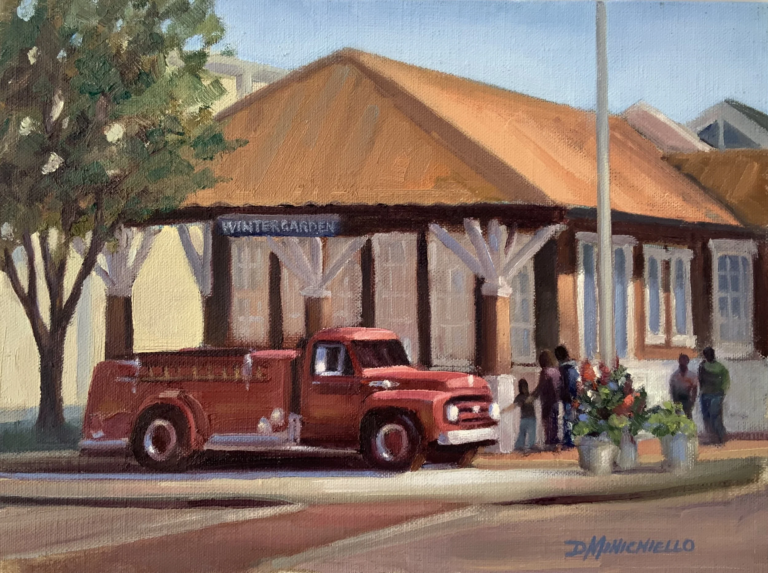 Fire Engine No. 1 Winter Garden