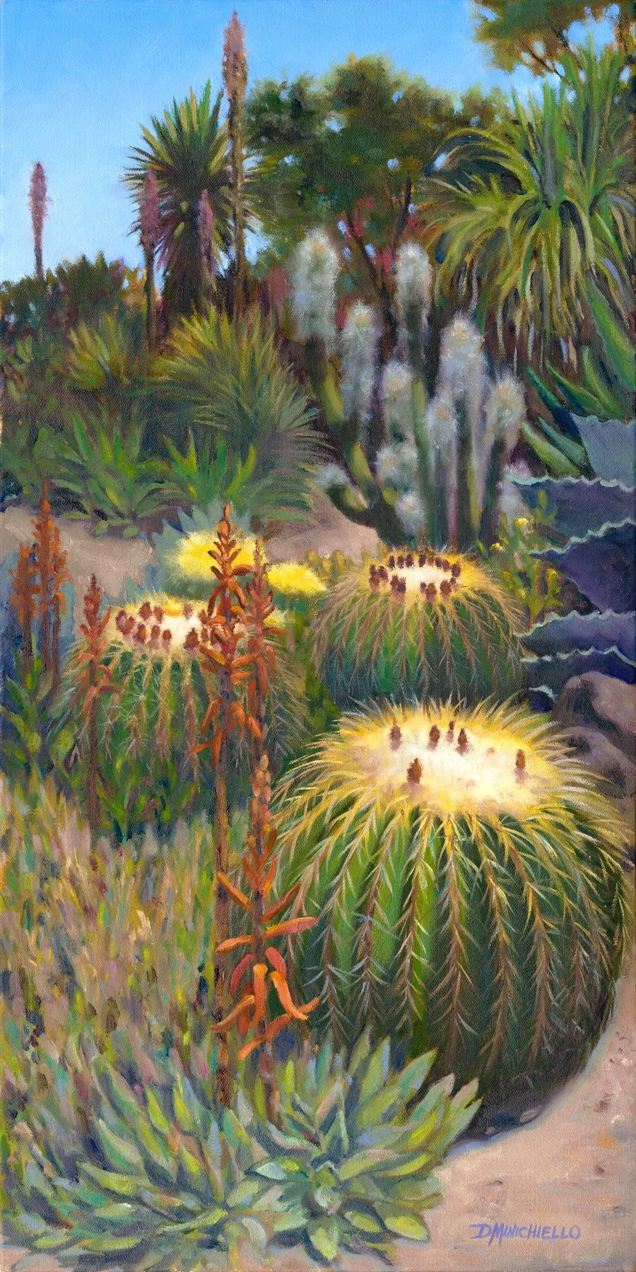DMinichiello_Desert Garden_30"x15"_Oil on Canvas_$3000.jpg