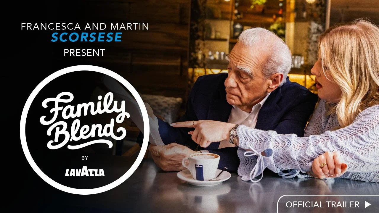 Lavazza Unveils "Family Blend" Mini-Series Featuring Martin and Francesca Scorsese