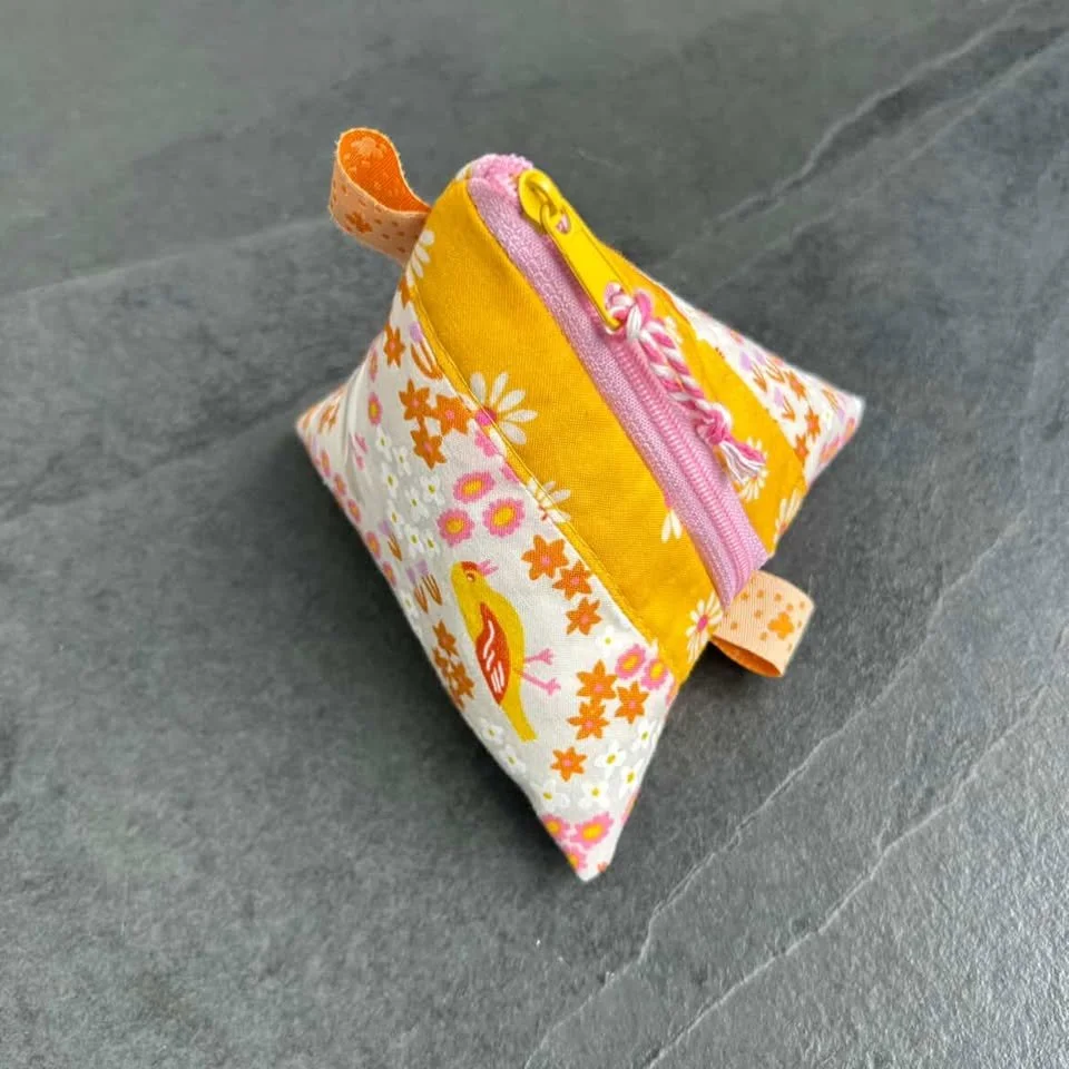 Floral Birdies Pouch