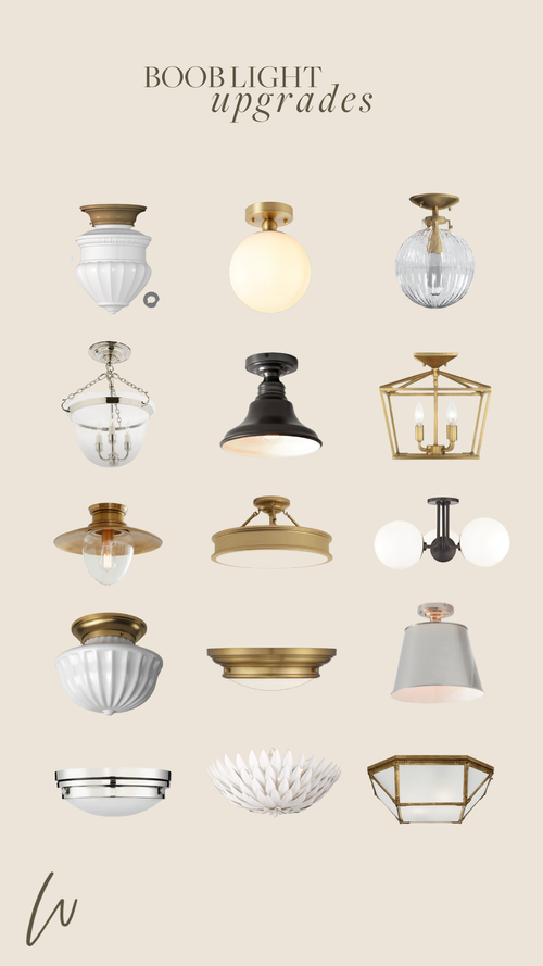 16 Boob Light Alternatives to Upgrade Your Home | We're the Whites