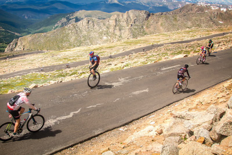 mount evans bike climb