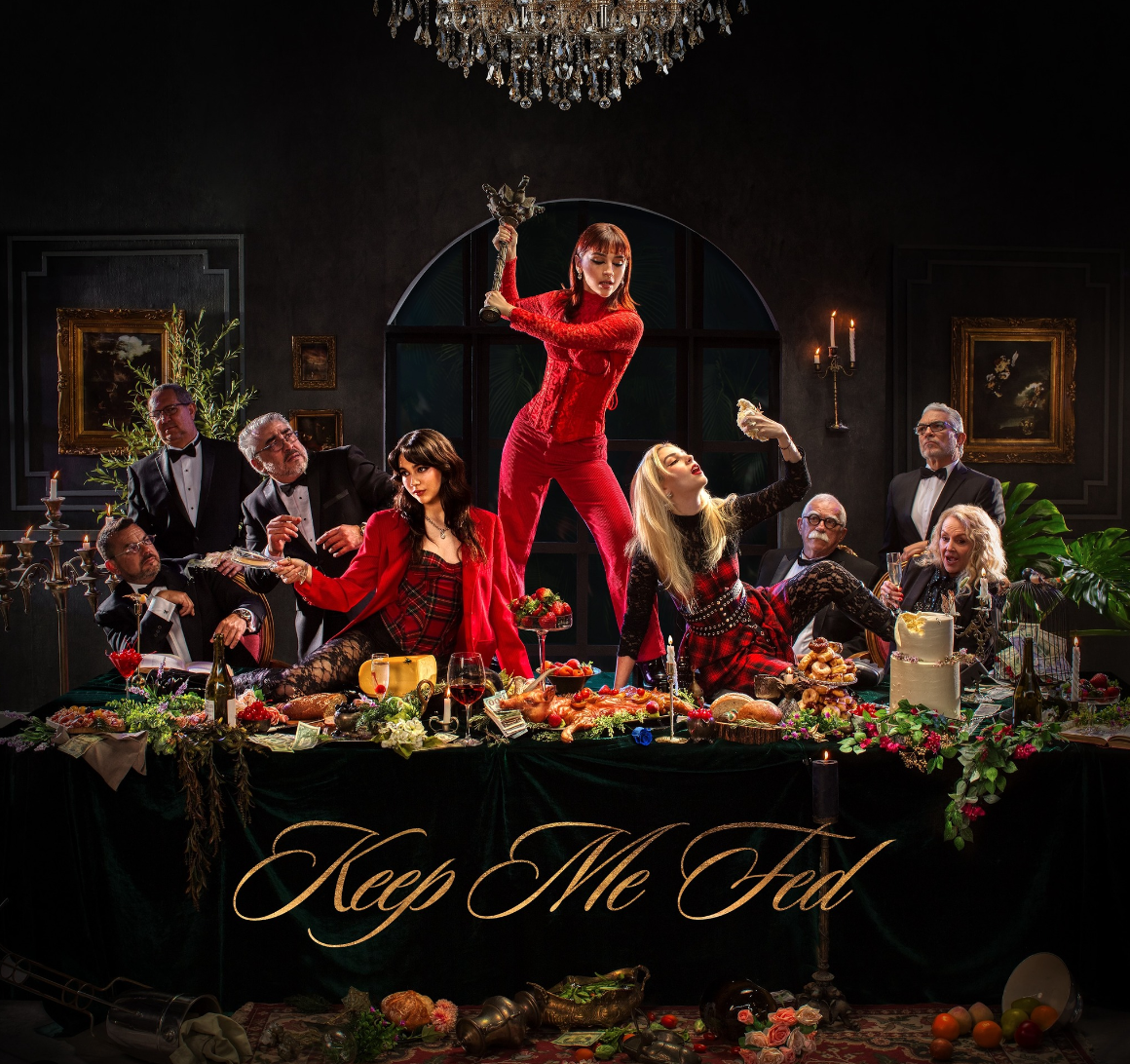 The Warning "Keep Me Fed" album cover - STYLIST