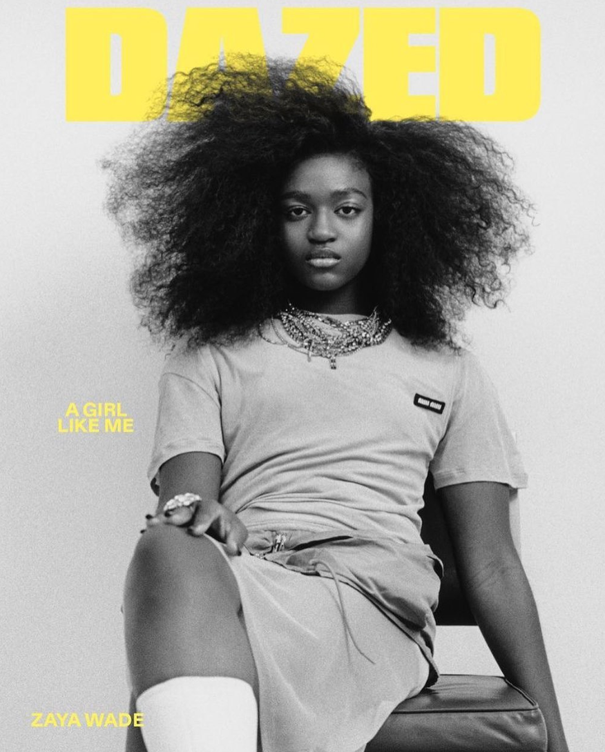 DAZED SPRING ISSUE ft ZAYA WADE - Fashion Assistant 