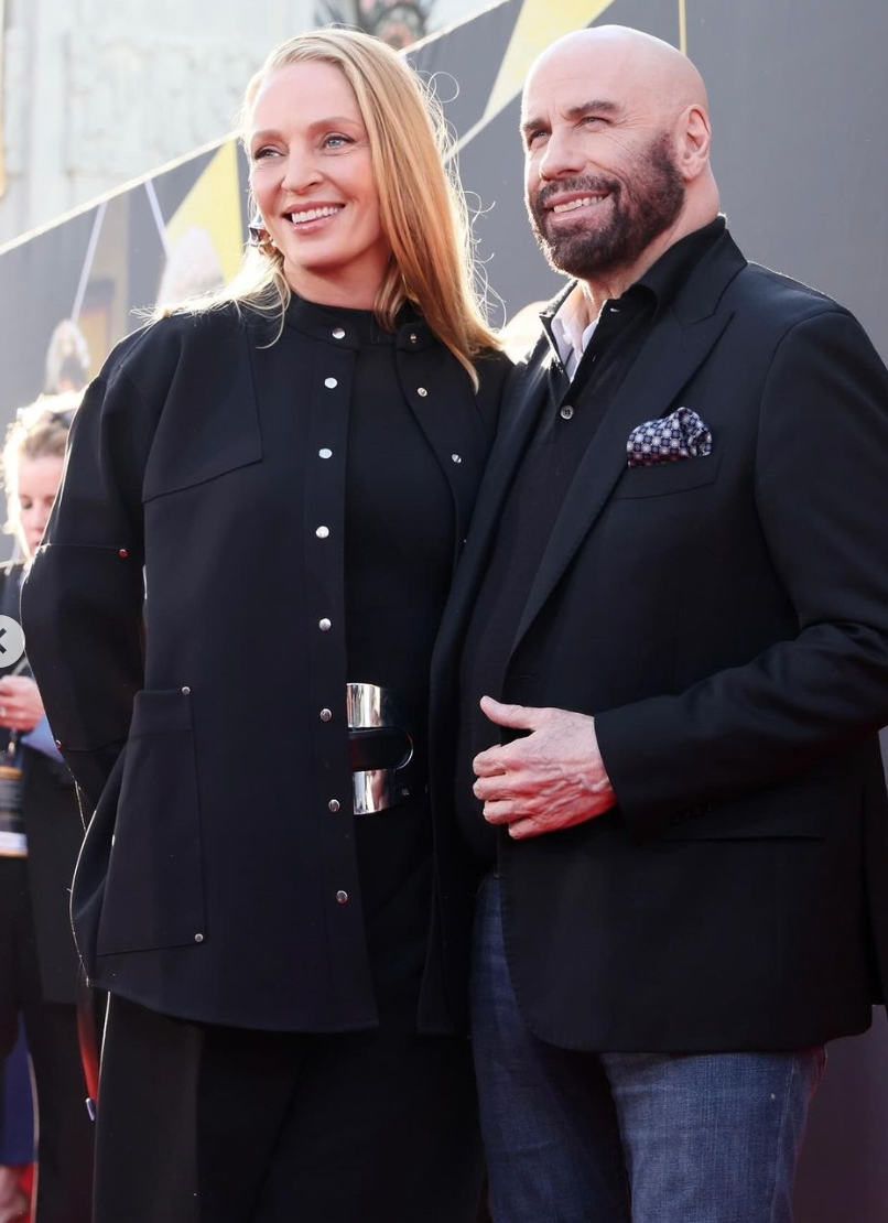 Uma Thurman x Pulp Fiction 30th Anniversary - Gabrielle Karefa Johnson stylist assistant