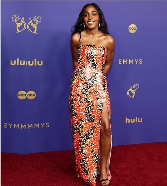 Ayo Edebiri x EMMYS 2024 - Danielle Goldberg Stylist Assistant