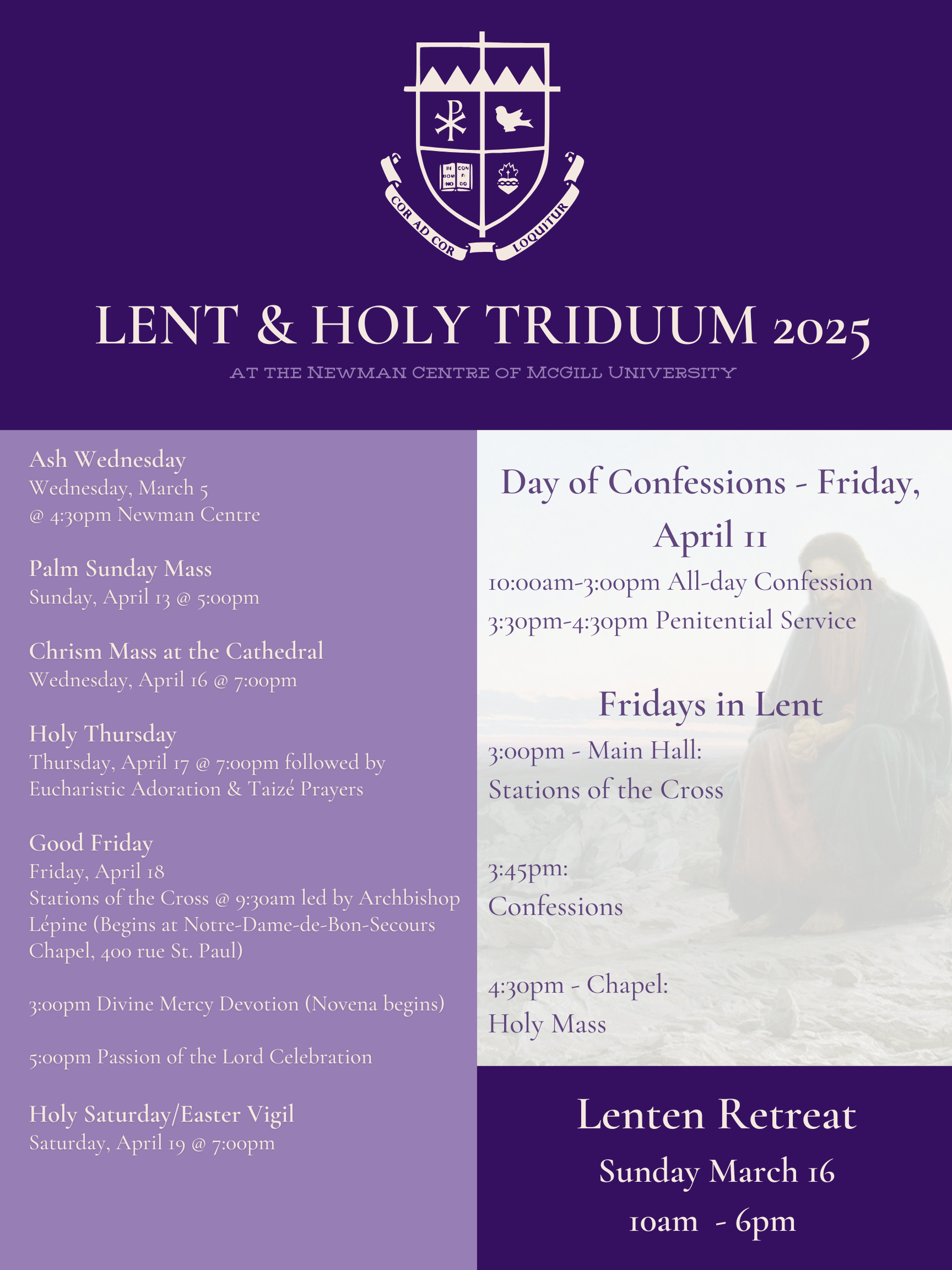 Lent & Holy Triduum 2025
