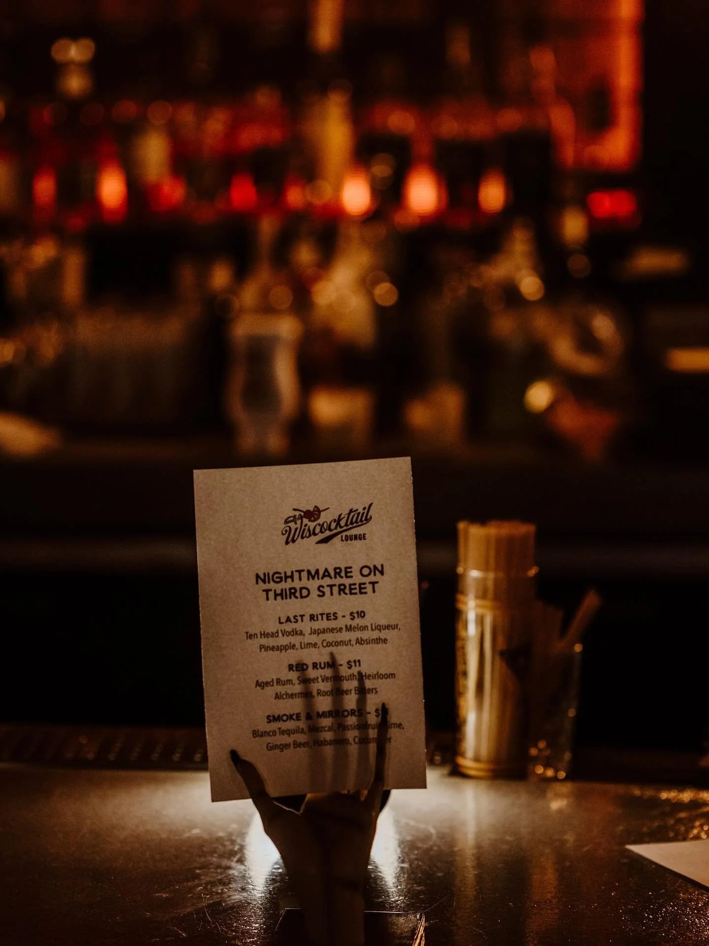 The time is nigh, Baraboo witches. 

As Downtown Baraboo comes alive tonight for Witches&rsquo; Night Out, Wiscocktail Lounge invites you to step inside our Nightmare on Third Street pop-up &mdash; a month-long Halloween transformation filled with ee