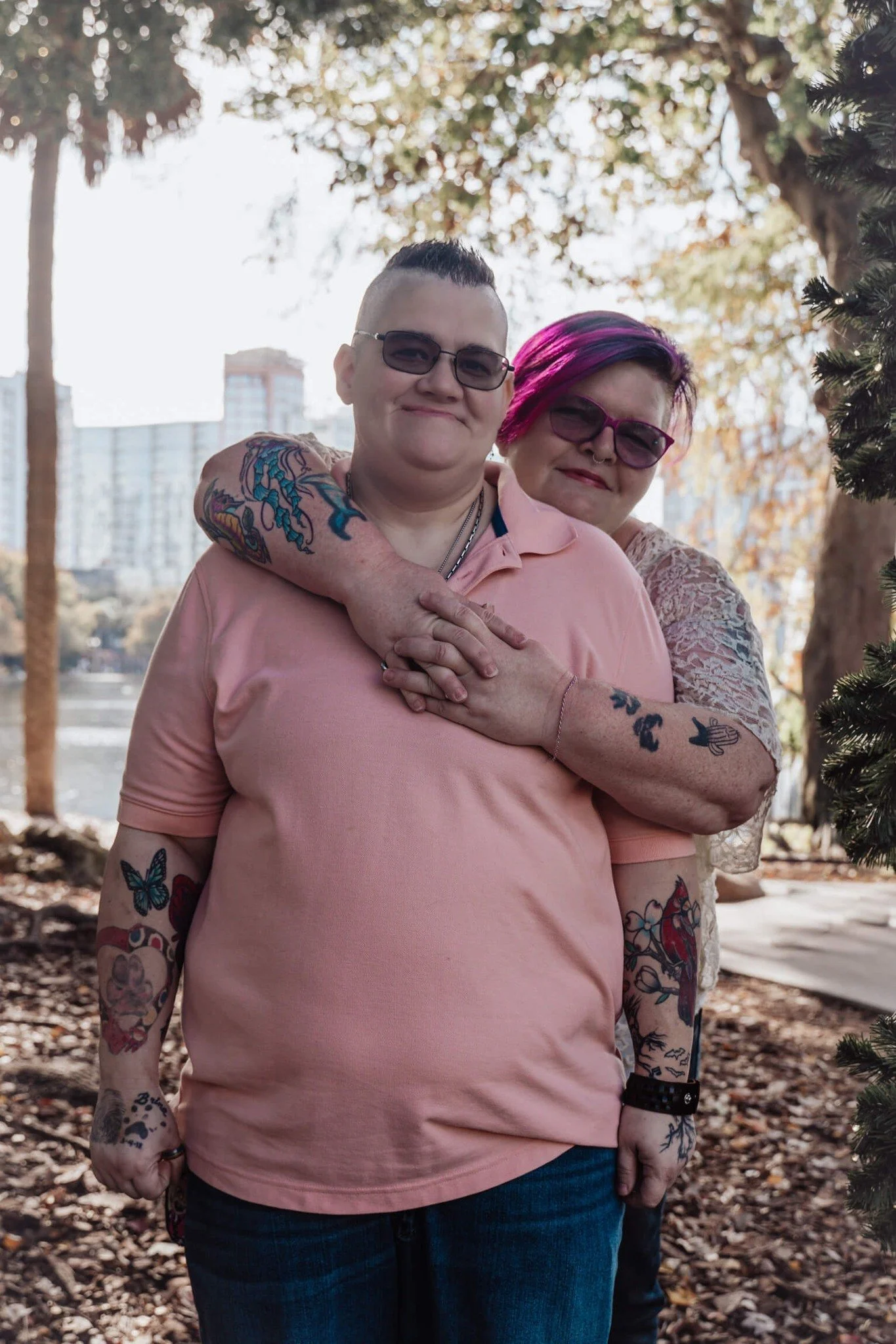 Nikki and Cynthia are a new couple, and this was their very first photo shoot together &mdash; such an honor to document this chapter for them. There's something really special about capturing people at the beginning of their story, when everything s