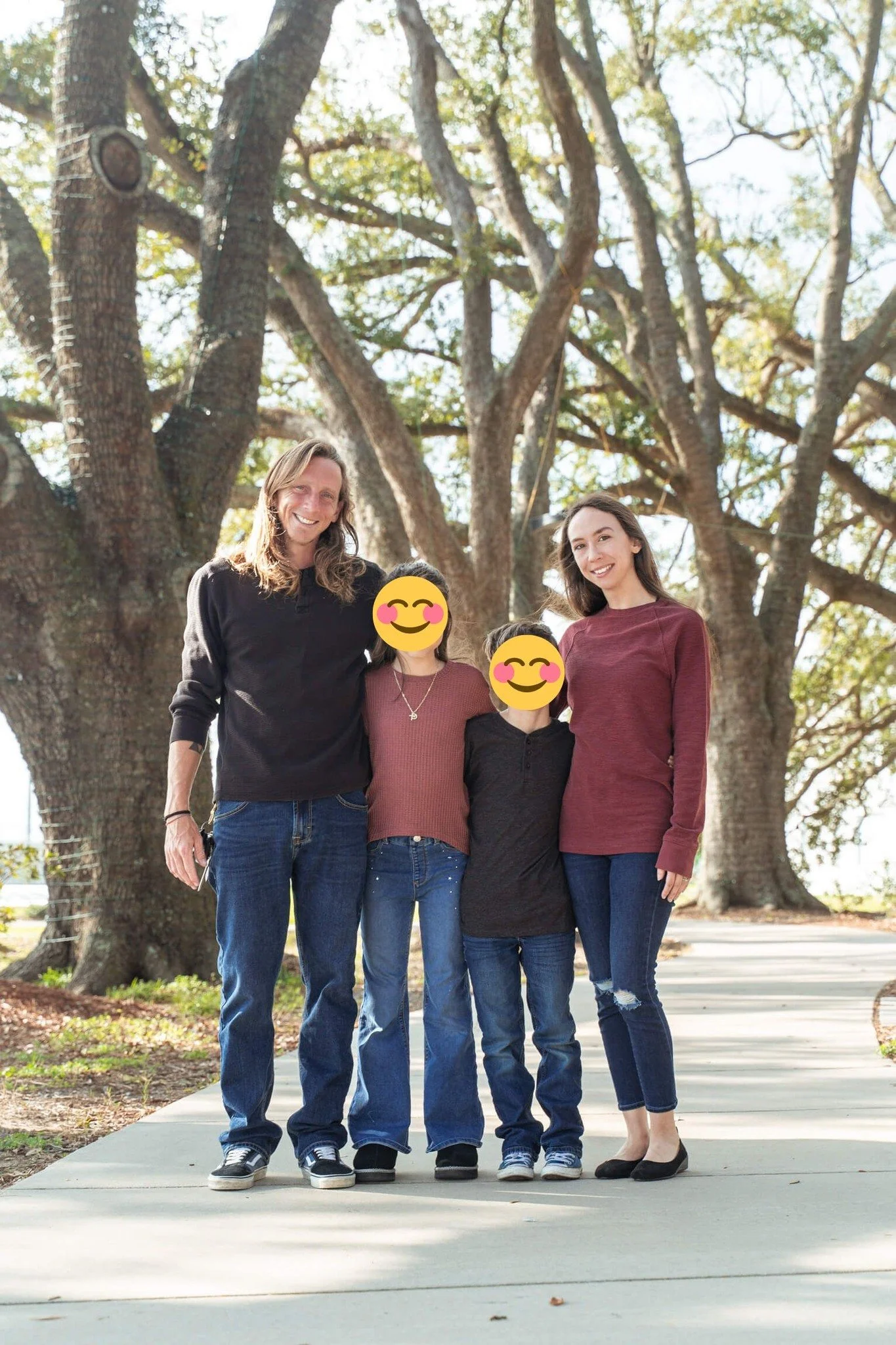 Jennifer, Brandon, and their two kids joined me for mini sessions through my partnership with Gretna United Methodist Church, and photographing their family was an absolute joy.

We met at the beautiful Hope Haven, where the trees and architecture ga