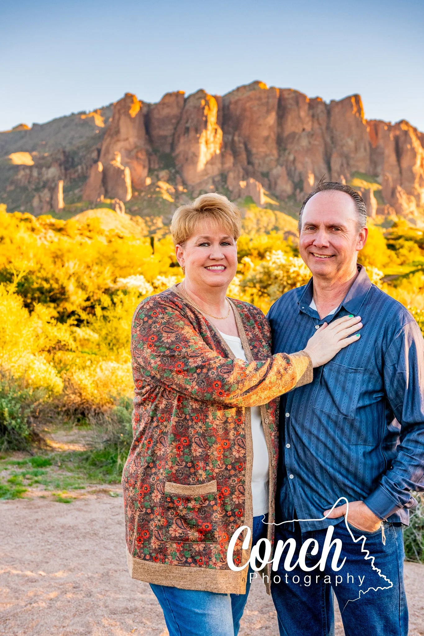 Mom and Dad solo shot during Family Photos