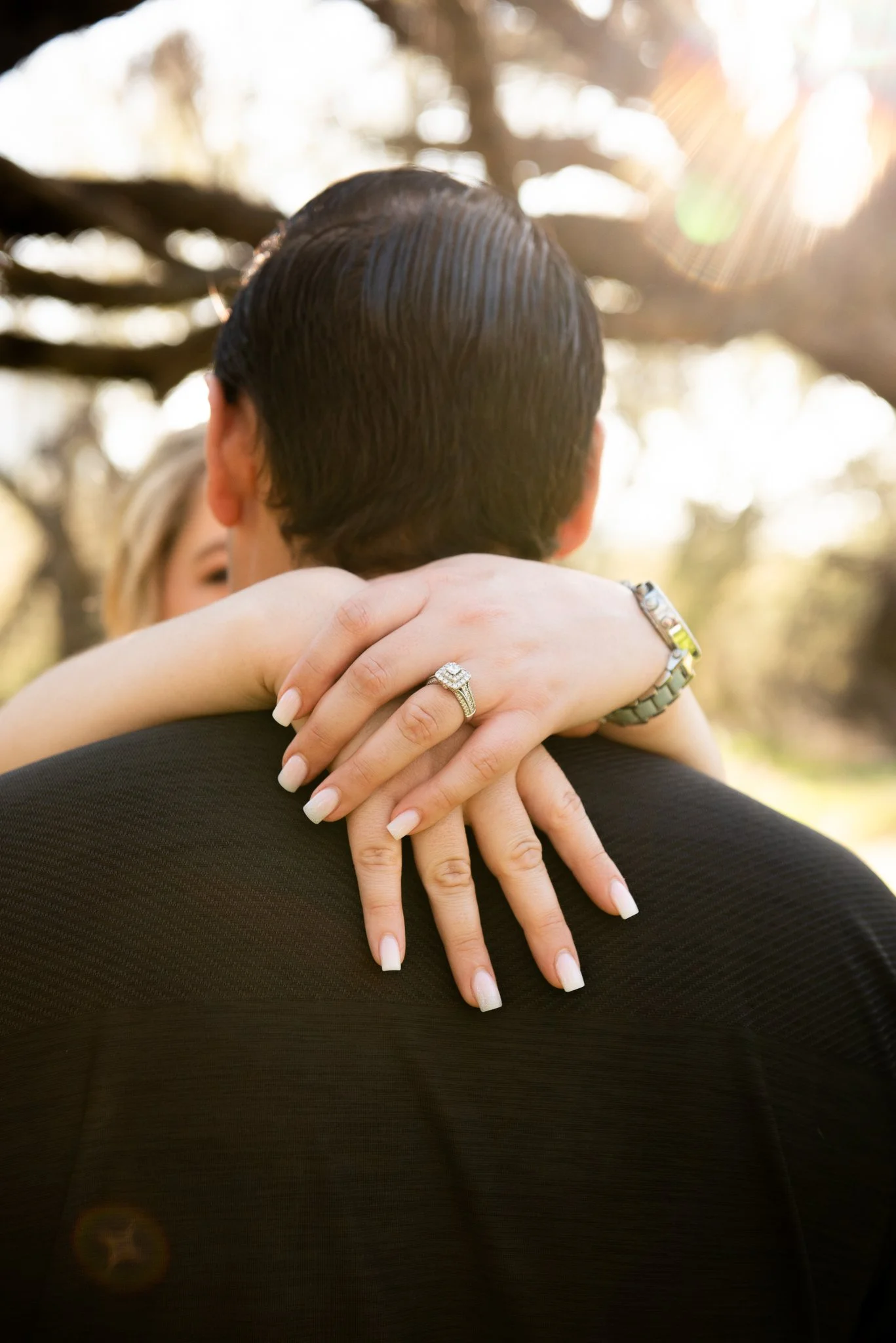 Engagement Session at Salt River at Sunset