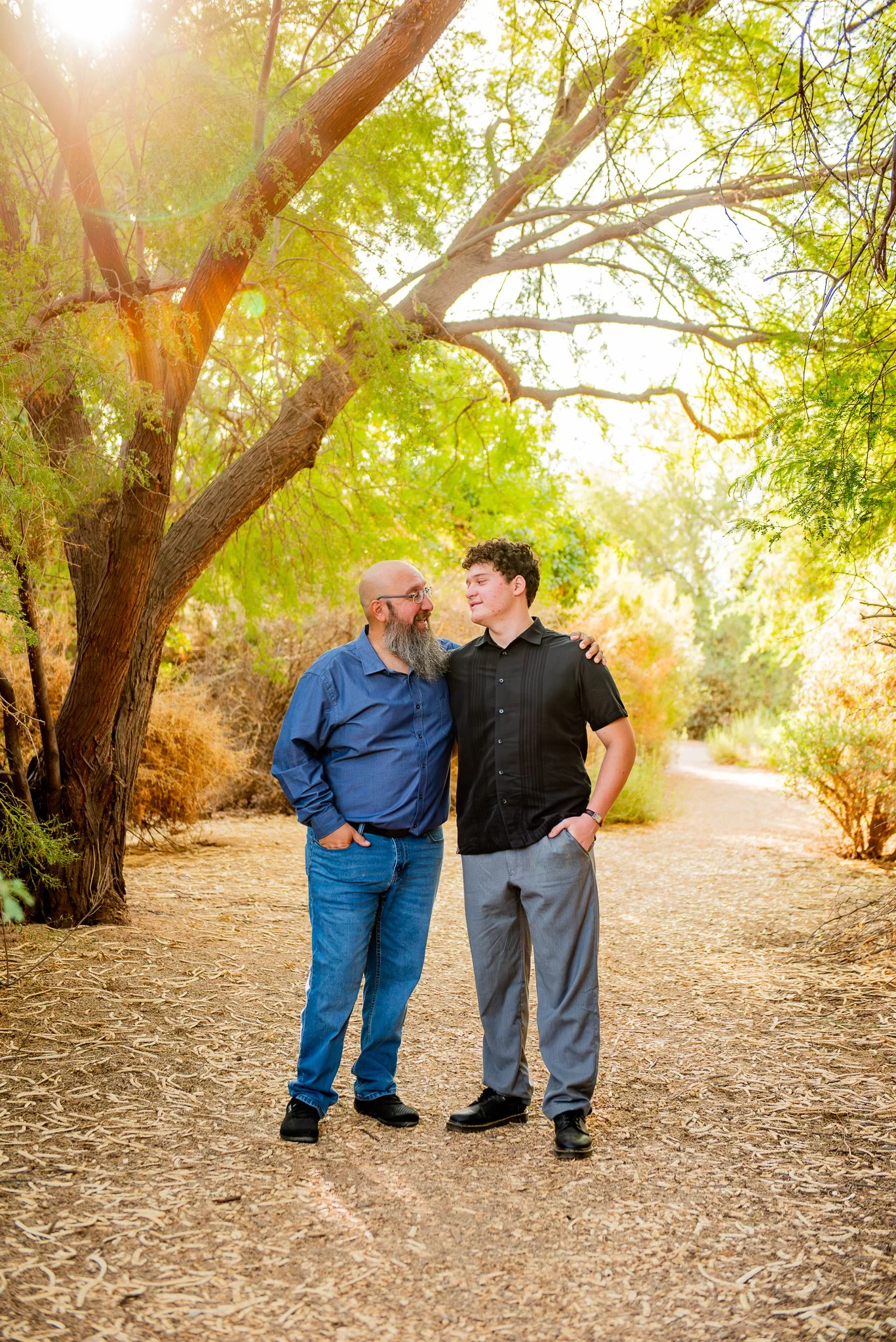 Early Morning Family Session at Riparian Preserve
