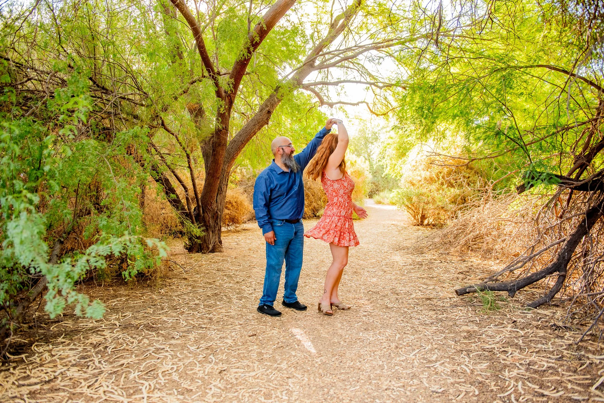 Early Morning Family Session at Riparian Preserve
