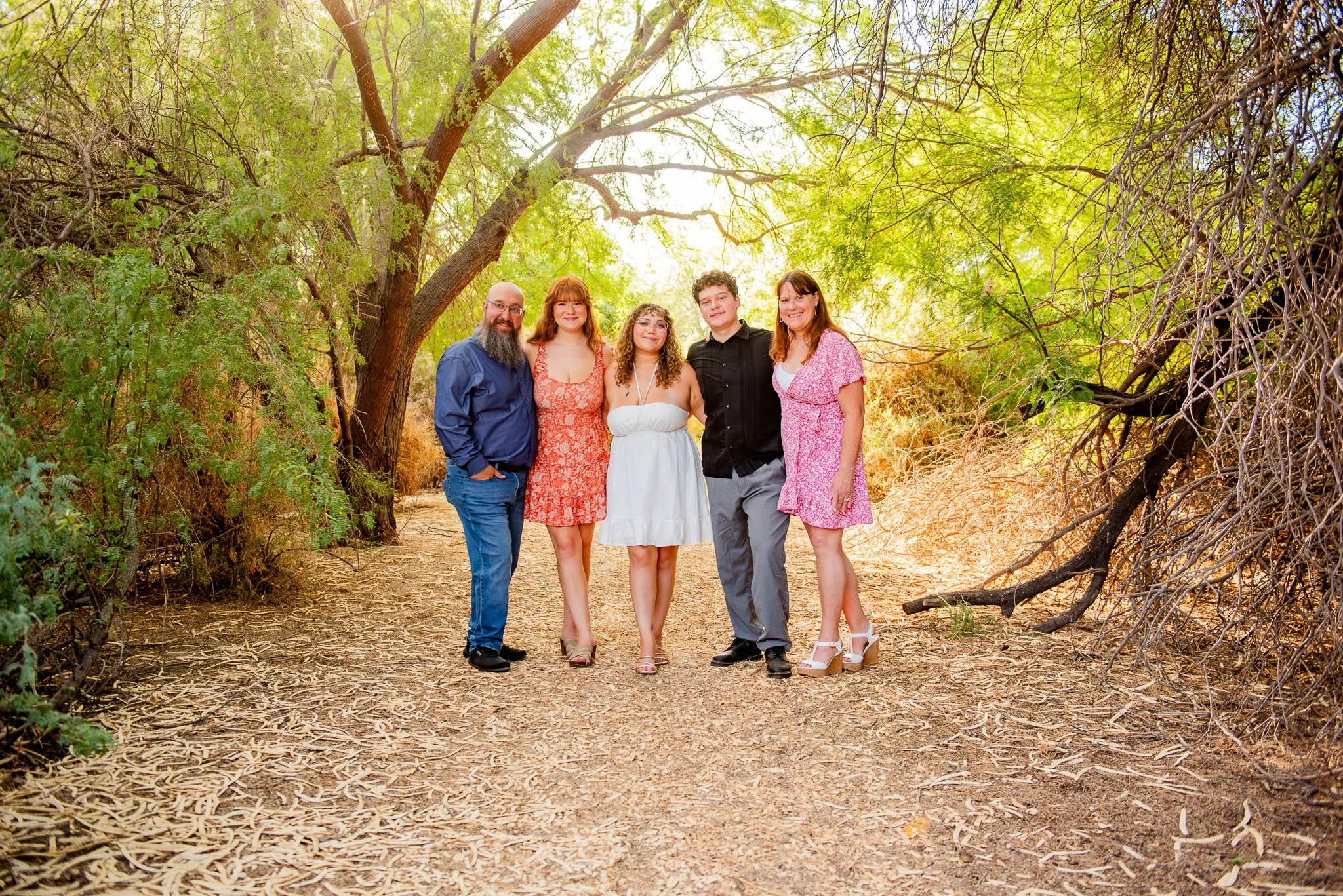 Early Morning Family Session at Riparian Preserve
