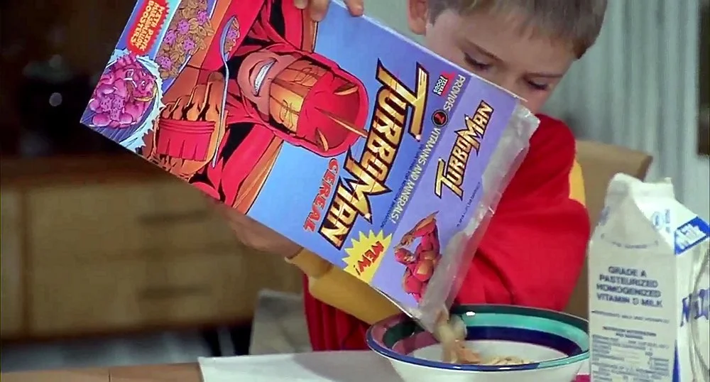 Turboman Cereal Box — The Earl Hays Press