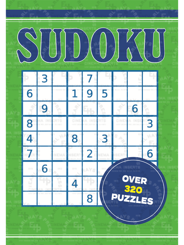BK-162 Green Sudoku Book
