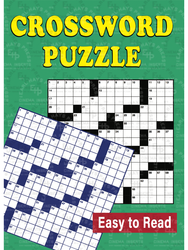BK-95 Green Crossword Puzzle Book