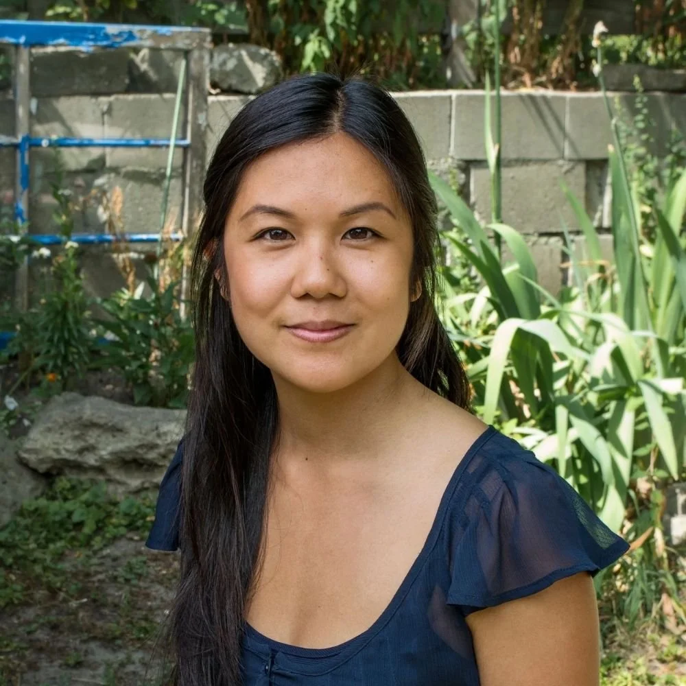 Headshot of Andrea Kwan standing outside