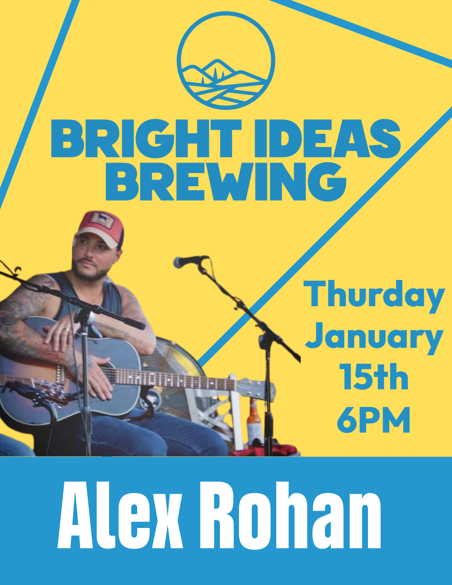 LIVE Music - Alex Rohan 6PM