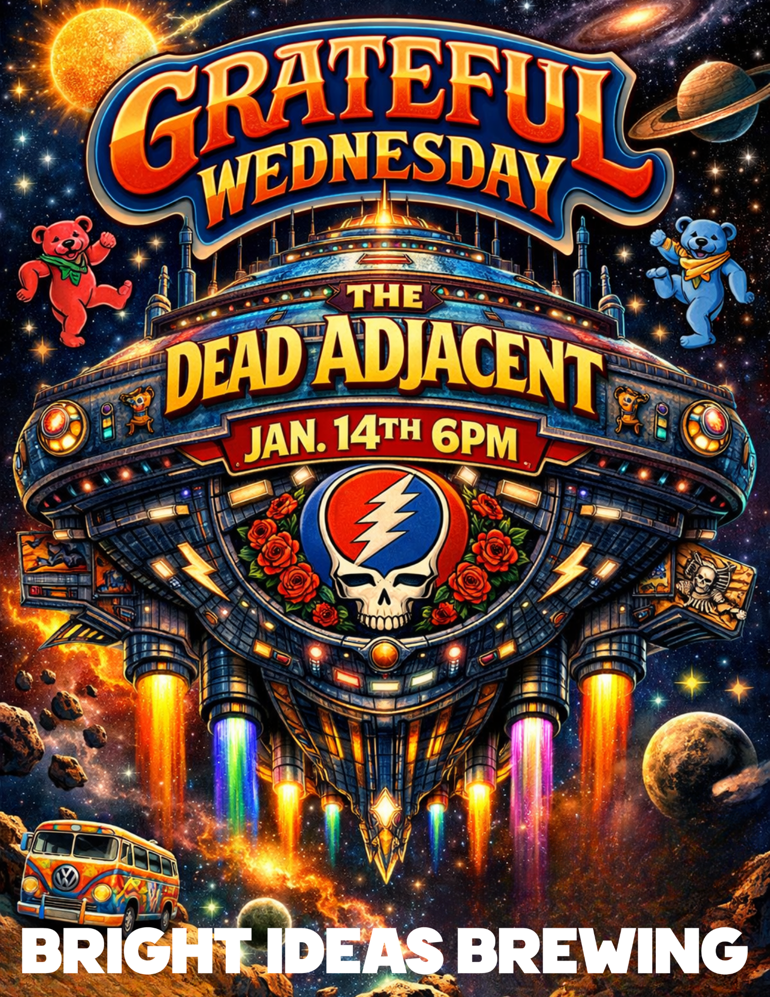 Grateful Wednesday: The Dead Adjacent