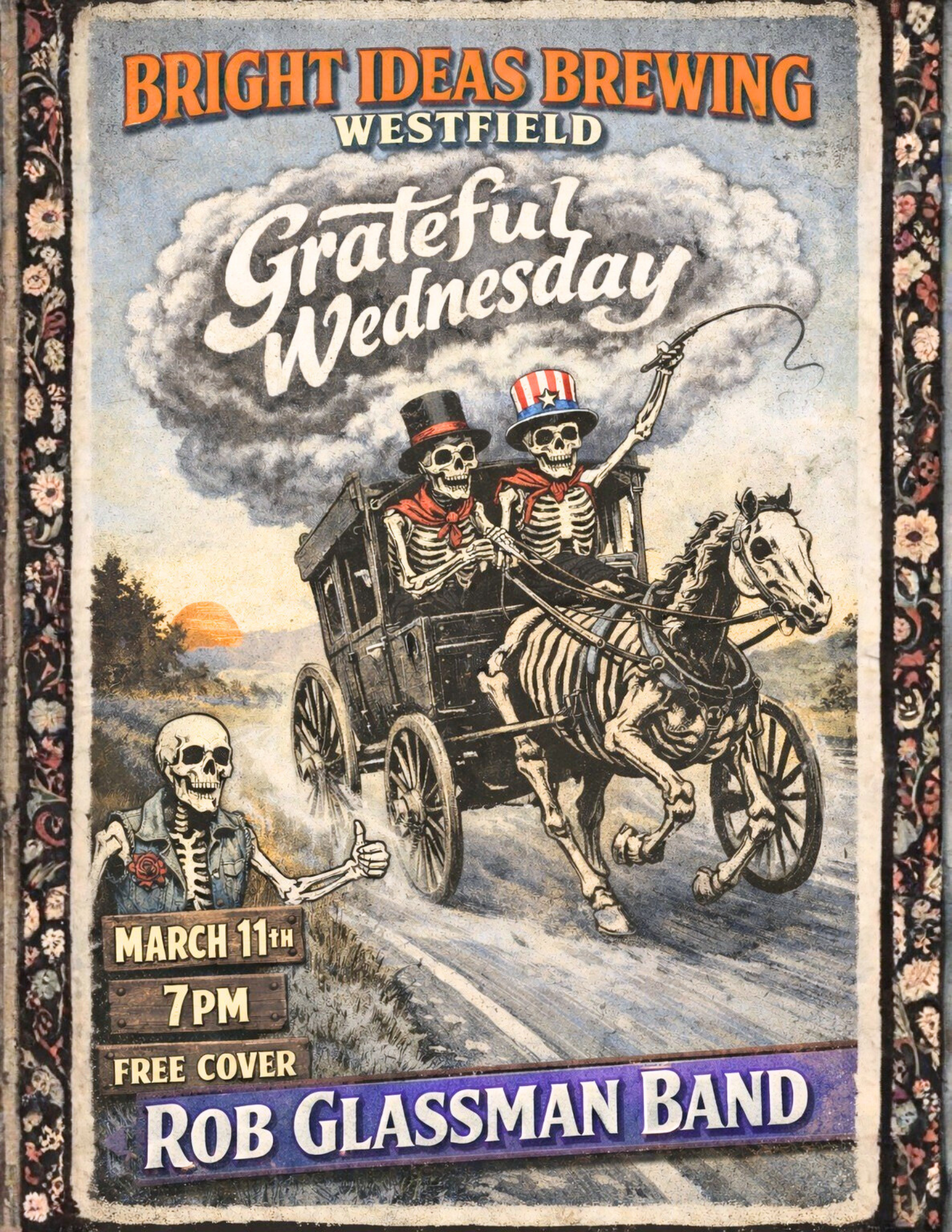 Grateful Wednesday Presents: The Rob Glassman Band