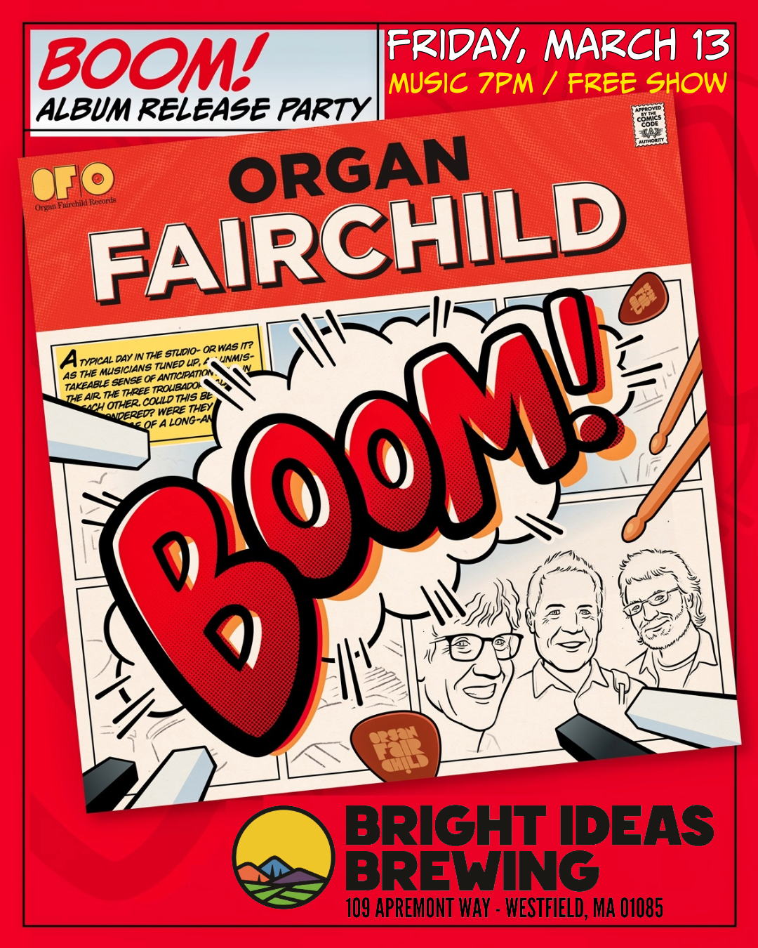 LIVE Music: Organ Fairchild 