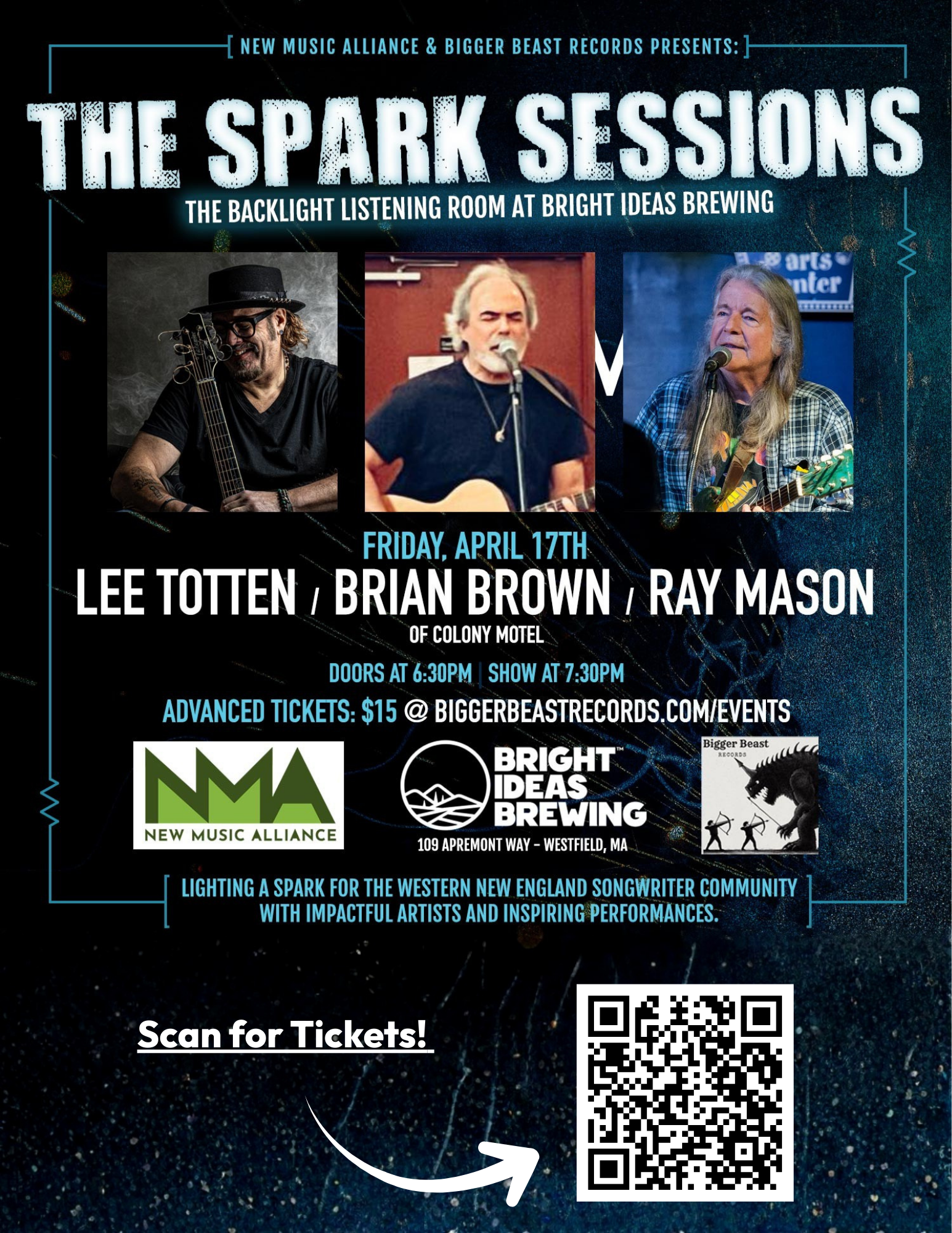 Spark Sessions: Lee Totten, Brian Brown, Ray Mason