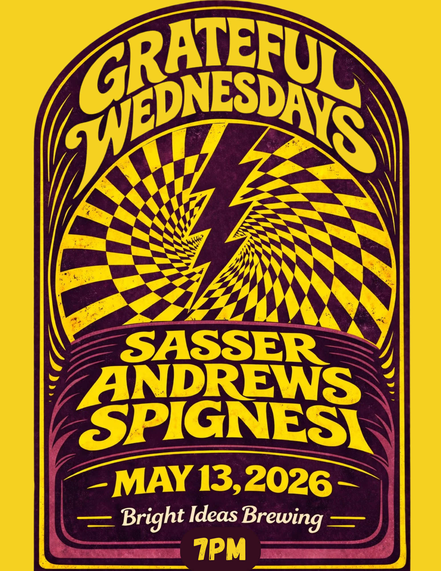 Grateful Wednesday Presents: Sasser, Andrews, Spignesi