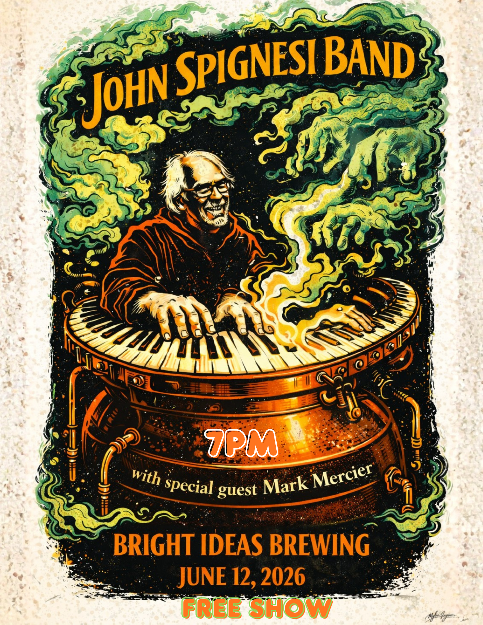 LIVE MUSIC: John Spignesi Band 