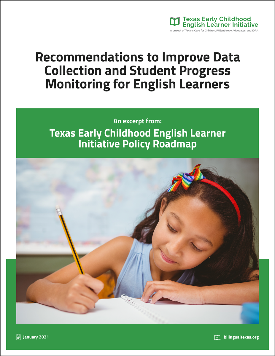 Recommendations to Improve Data Collection and Student Progress Monitoring for English Learners