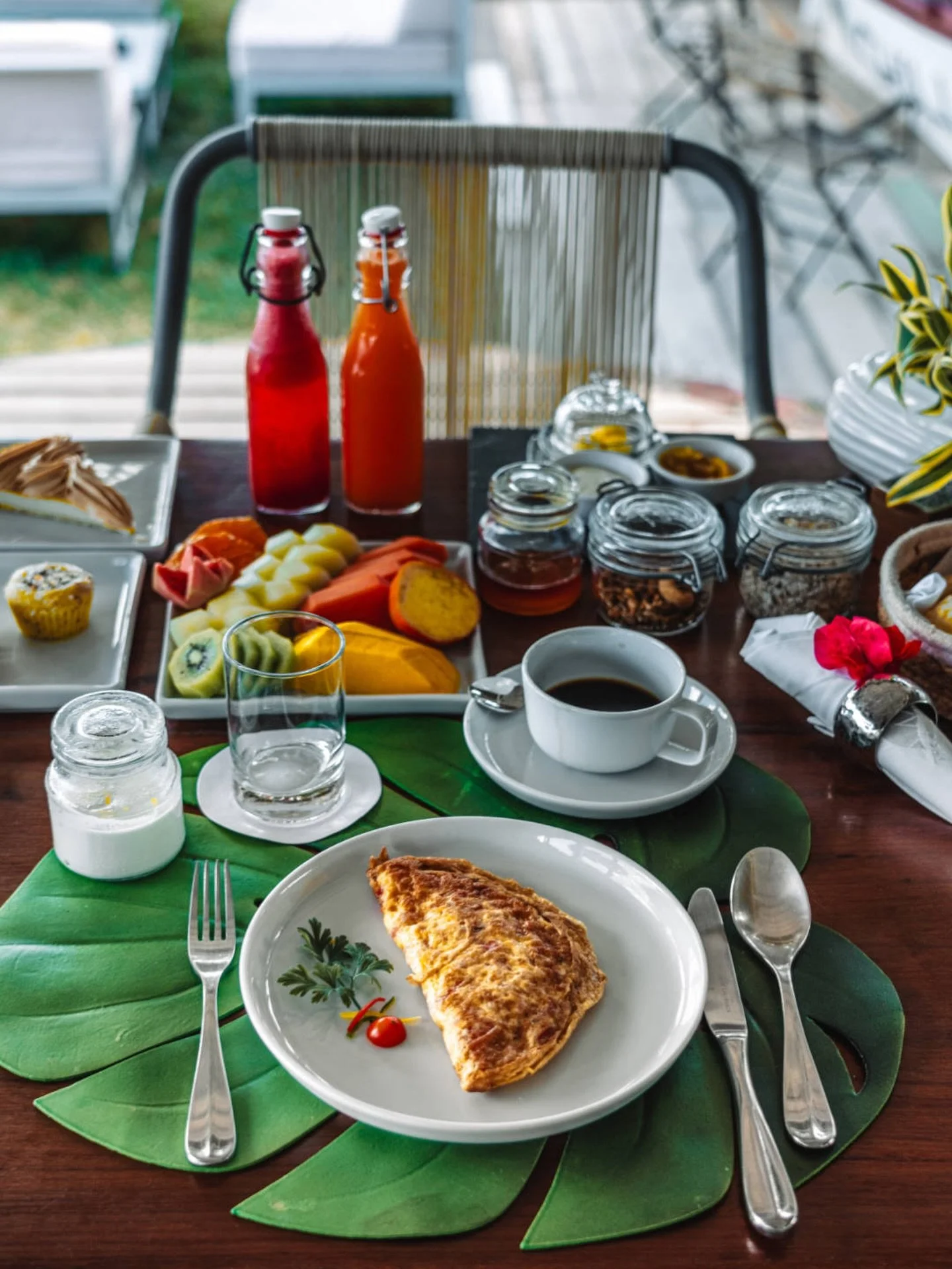 Antes de qualquer aventura, o caf&eacute; da manh&atilde; estilo Chili Beach.
Before any adventure, breakfast Chili Beach style.