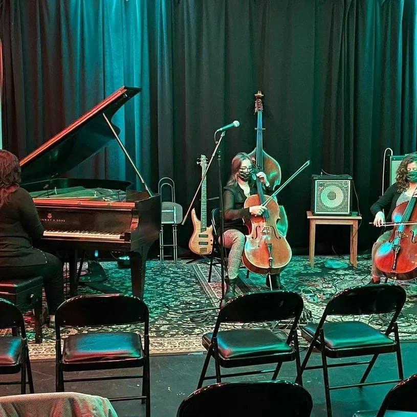 Pleiades Series, 12/10/21
Elastic Arts, Chicago
photo by Emily Beisel