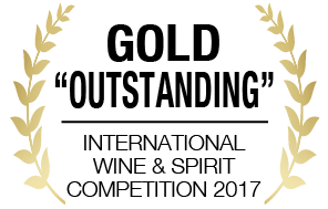 GOLD OUTSTANDING ISC 2017 BEST VODKA PURITY VODKA