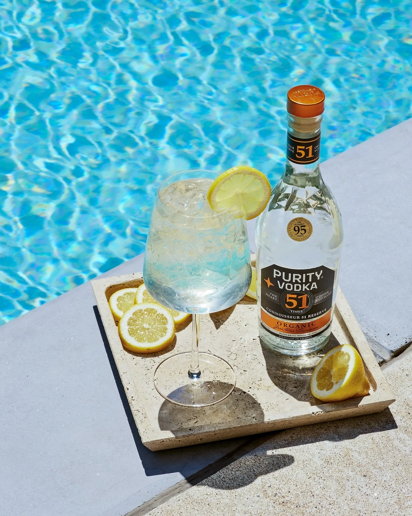 Summer&rsquo;s not over until the last glass is empty 🥂✨The last sips of summer deserve something smooth, crisp, and unforgettable. How are you spending your final sunny days? 
.
.
.
.
#PurityDistillery #PuritySmooth #VodkaDrinks #Cocktails #YoureWo