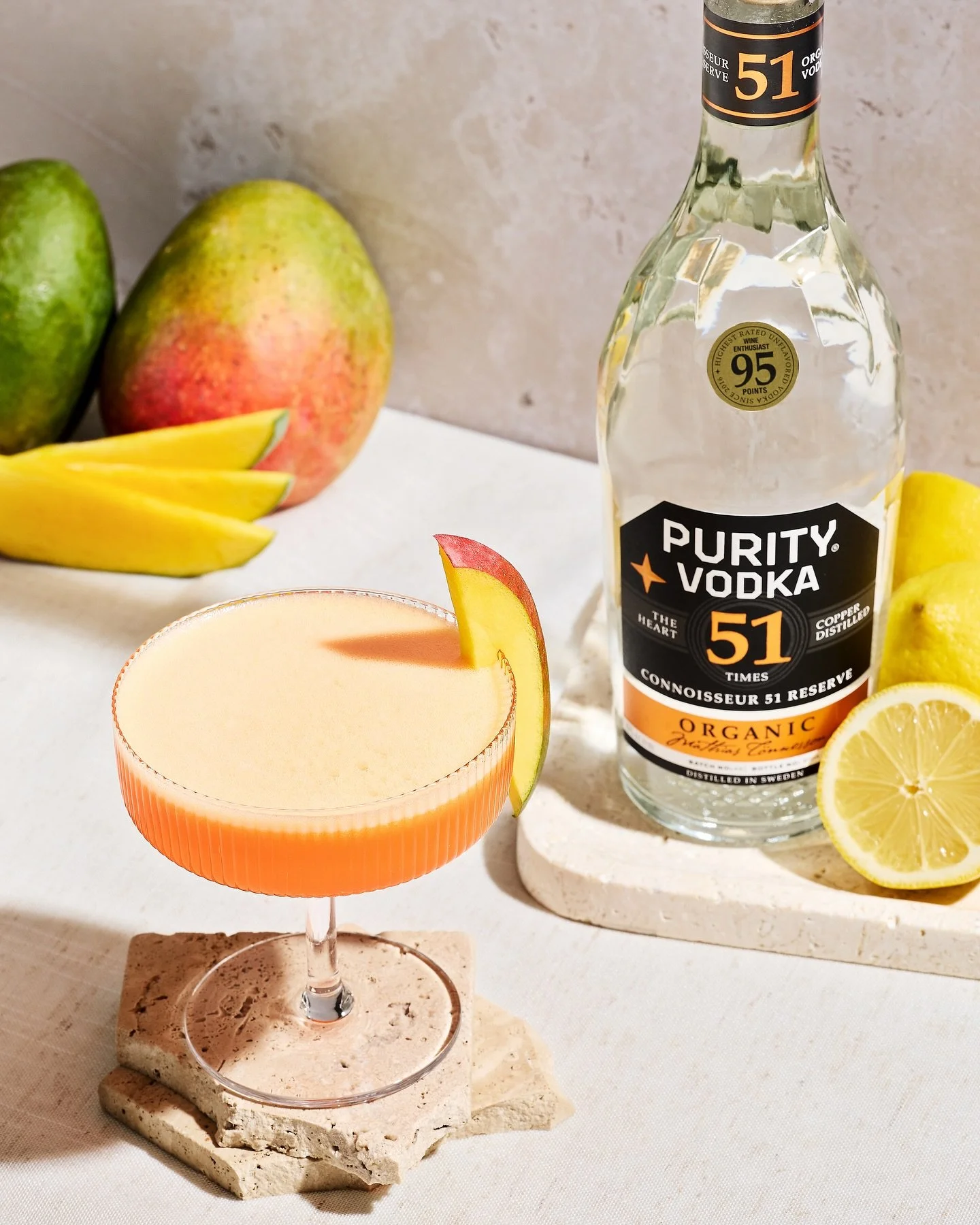 Every cocktail begins with the foundation. For us, that's Purity Vodka - organic, copper-distilled, and incredibly smooth. The Mango Vodka Sour? Just a proof that smoothness makes all the difference. ✨🍸

Comment &ldquo;recipe&rdquo; below and we&rsq