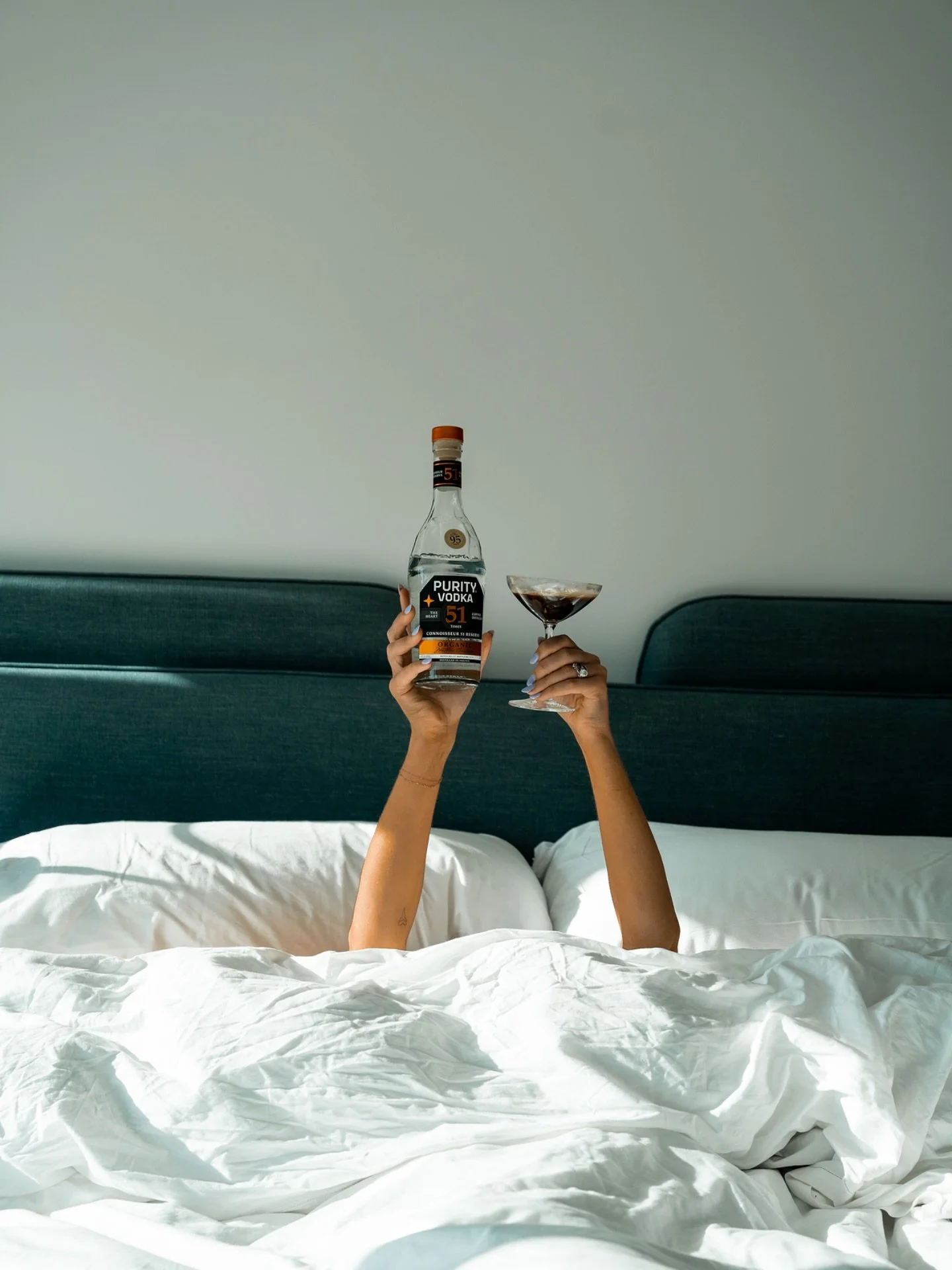 Breakfast in bed? We prefer cocktails in bed. ☕️🍸

It&rsquo;s the 51-times distilled smoothness that makes this Espresso Martini hit different.
.
.
.
#PurityDistillery #PuritySmooth #YoureWorthIt #EspressoMartini #Vodka #VodkaMartini #VodkaCocktails