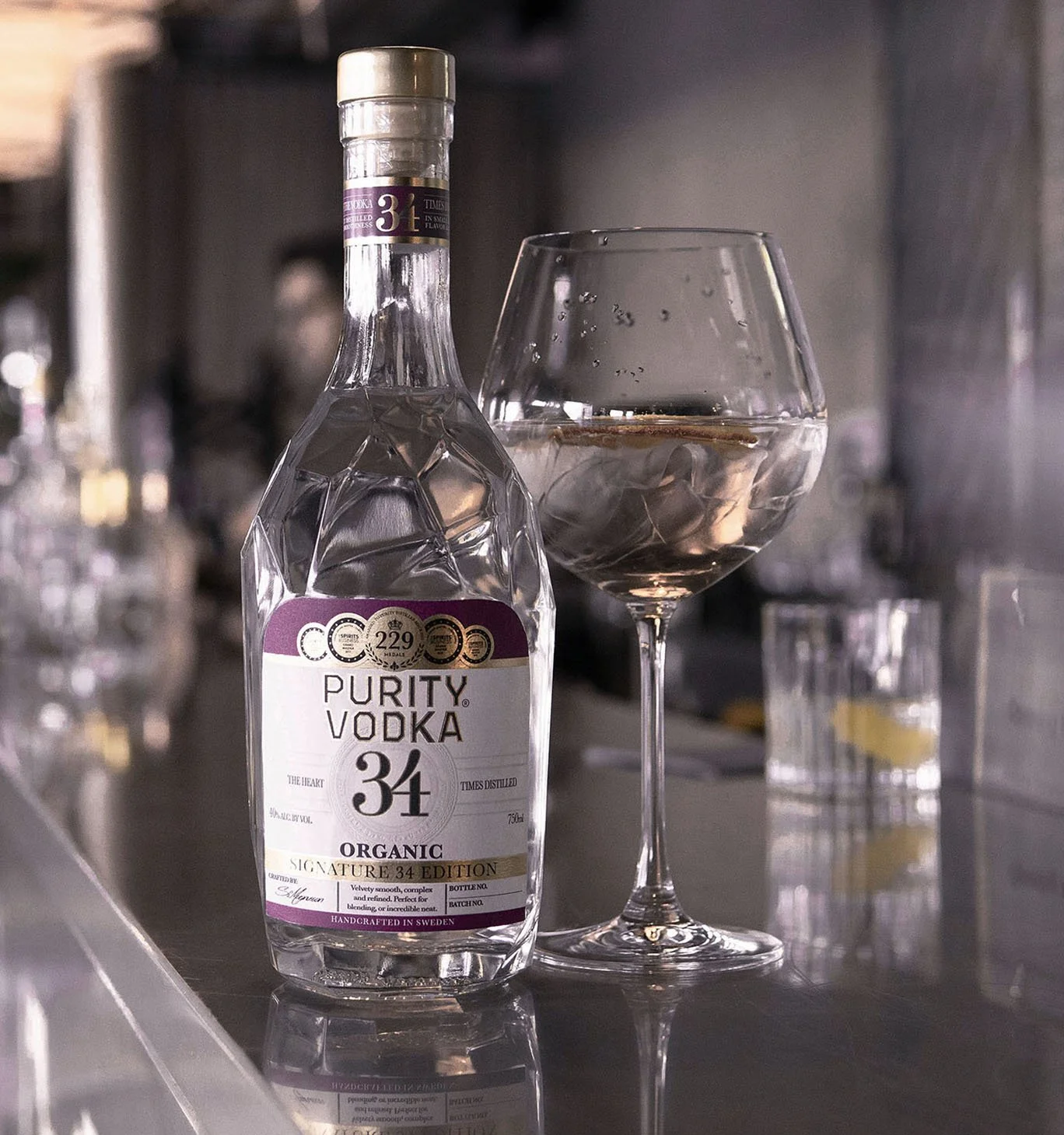 Purity Signature 34 Edition Organic Vodka Purity Organic Vodka & Gin