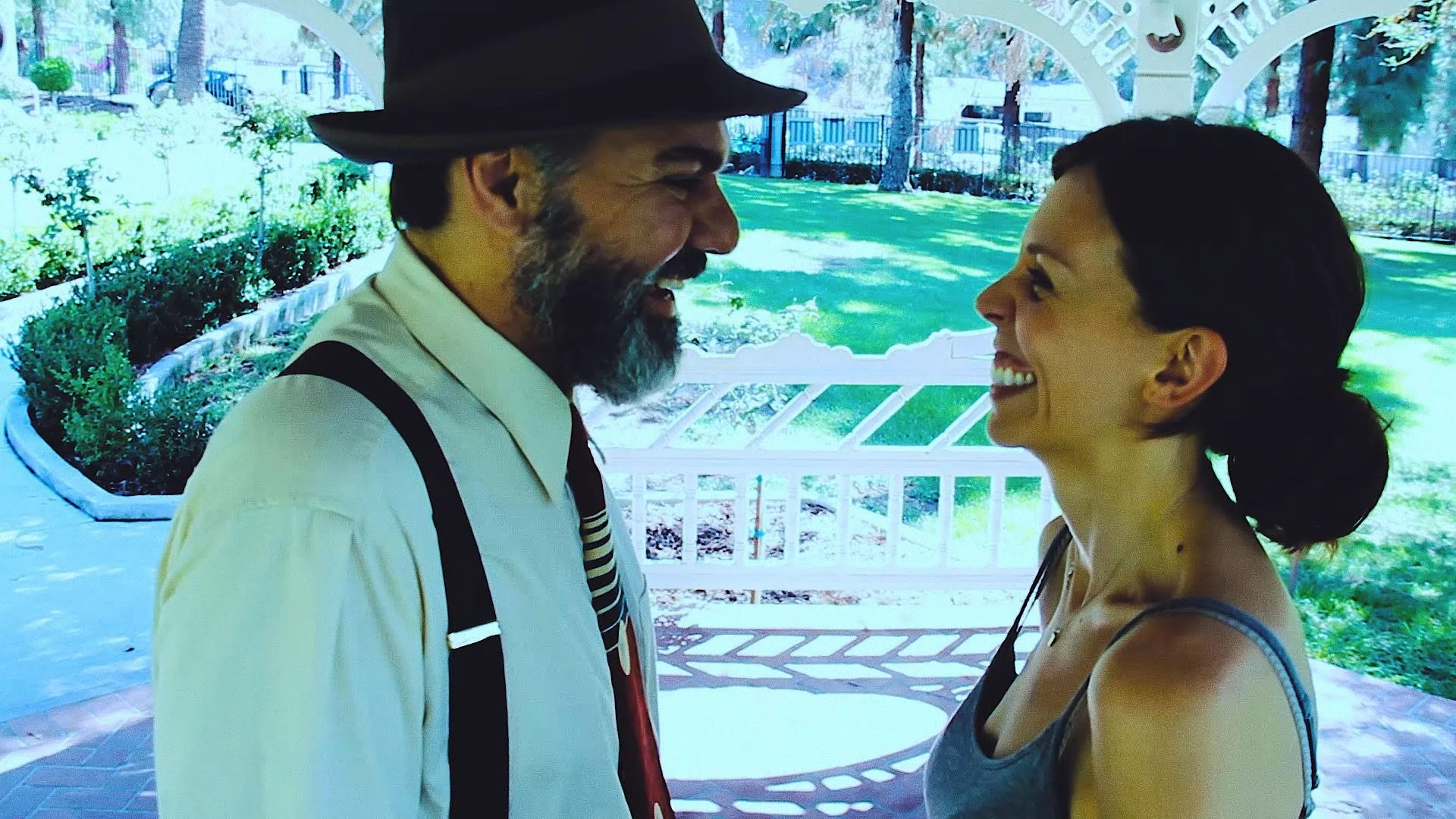 Amy Garis and Ludwig Manukian in Flipping Pages