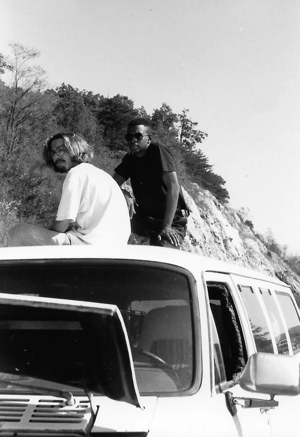 Broken tour van, 1994