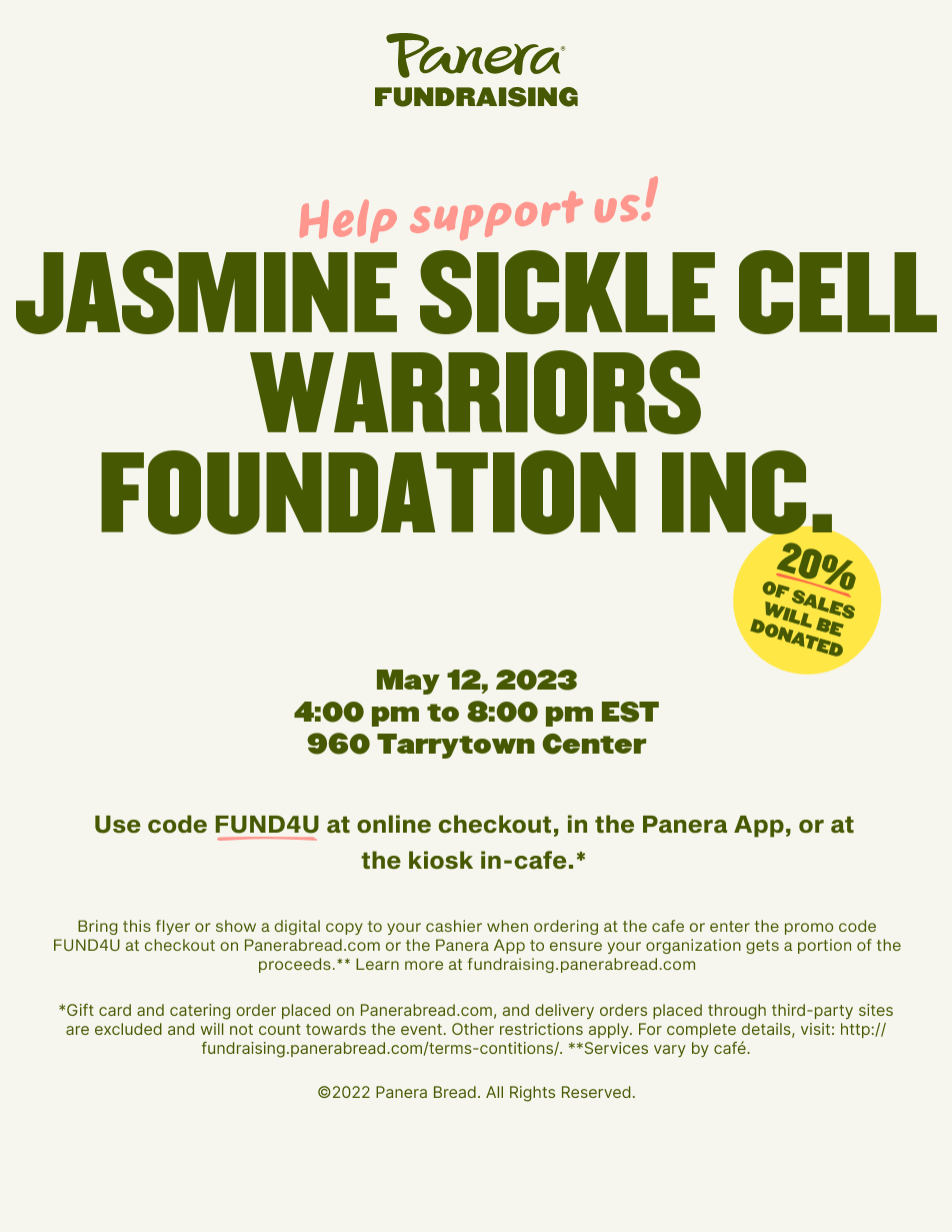 Panera Bread Fundraiser 