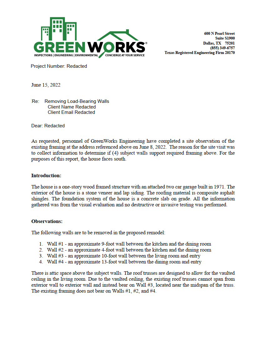Structural Member Assessment